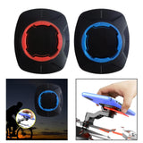 Maxbell Universal Motocycle Handlebar Mount Mobile Hold for Motorcycle Scooter Bike Red