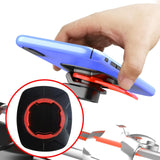Maxbell Universal Motocycle Handlebar Mount Mobile Hold for Motorcycle Scooter Bike Red
