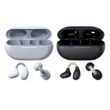 Maxbell Ear Clip Wireless Earbuds Auto Pairing Calling for Driving Fitness Business White Gray