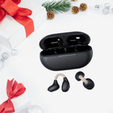 Maxbell Ear Clip Wireless Earbuds Auto Pairing Calling for Driving Fitness Business Black Coffee