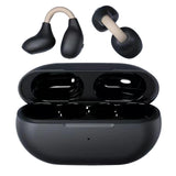 Maxbell Ear Clip Wireless Earbuds Auto Pairing Calling for Driving Fitness Business Black Coffee