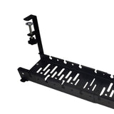 Maxbell Under Desk Cable Organizer Sturdy Desk Cable Tray for Bedrooms Restaurants black