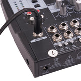 Maxbell Audio Converter 3.55 to 6.35mm 1/8 inch to 1/4 inch for Earphone Mixer Table 1M