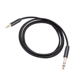 Maxbell Audio Converter 3.55 to 6.35mm 1/8 inch to 1/4 inch for Earphone Mixer Table 1M