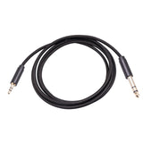 Maxbell Audio Converter 3.55 to 6.35mm 1/8 inch to 1/4 inch for Earphone Mixer Table 1M