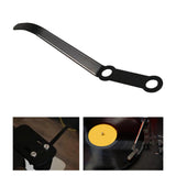 Maxbell Phonograph Metal Raise Arm Finger Lift Simple to Install Stable for Office