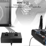 Maxbell 3.5mm Audio Switch Portable Audio Switcher Box for PC Headphone Laptop