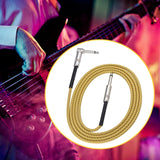 Maxbell Male to Male Guitar Audio Cable Stereo for Electric Guitar Electronic Organs 200cm