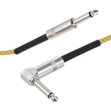 Maxbell Male to Male Guitar Audio Cable Stereo for Electric Guitar Electronic Organs 300cm