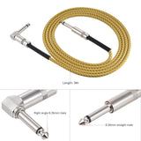 Maxbell Male to Male Guitar Audio Cable Stereo for Electric Guitar Electronic Organs 300cm