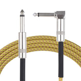 Maxbell Male to Male Guitar Audio Cable Stereo for Electric Guitar Electronic Organs 300cm