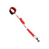 Maxbell Paddleboard Ankle Leash Coiled Cord for Stand up Paddle Board Shortboard Red