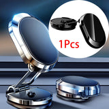 Maxbell Universal Magnetic Car Phone Holder Adjustable for Dashboard Zinc Alloy Black