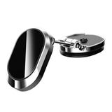 Maxbell Universal Magnetic Car Phone Holder Adjustable for Dashboard Zinc Alloy Argent