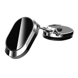 Maxbell Universal Magnetic Car Phone Holder Adjustable for Dashboard Zinc Alloy Argent