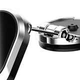 Maxbell Universal Magnetic Car Phone Holder Adjustable for Dashboard Zinc Alloy Argent