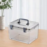 Maxbell Camera Protective Case with Handle Transparent Waterproof Dry Box Durable 29cmx23cmx18cm