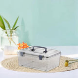 Maxbell Camera Protective Case with Handle Transparent Waterproof Dry Box Durable 27.6cmx22.4cmx12.5cm