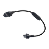 Maxbell IEC320 C6 Male to C5 Female Power Extension Cord 30cm for Notebook Printer