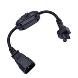 Maxbell IEC 320 C14 to IEC 320 C5 Power Cord Stable Transmission Spare Parts 3 Prong