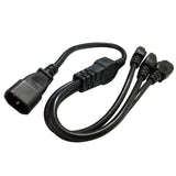 Maxbell Computer PC Power Splitter Cord IEC320 C14 to 3 x C13 Good Performance
