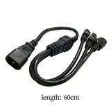 Maxbell Computer PC Power Splitter Cord IEC320 C14 to 3 x C13 Good Performance
