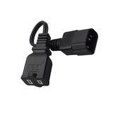 Maxbell IEC 320 C14 Male to American Standard Female Power Cable Stable Transmission