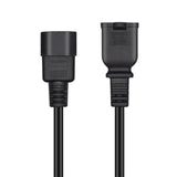 Maxbell IEC 320 C14 Male to American Standard Female Power Cable Stable Transmission