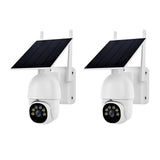 Maxbell Wireless Solar Security Camera Outdoor Pan Tilt 360° View Cloud/TF Storage without Battery