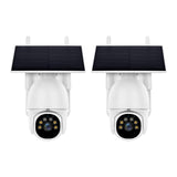 Maxbell Wireless Solar Security Camera Outdoor Pan Tilt 360° View Cloud/TF Storage without Battery