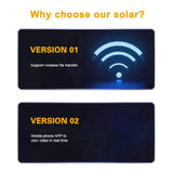 Maxbell Wireless Solar Security Camera Outdoor Pan Tilt 360° View Cloud/TF Storage without Battery