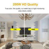 Maxbell Wireless Solar Security Camera Outdoor Pan Tilt 360° View Cloud/TF Storage without Battery