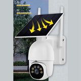 Maxbell Wireless Solar Security Camera Outdoor Pan Tilt 360° View Cloud/TF Storage without Battery