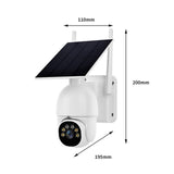 Maxbell Wireless Solar Security Camera Outdoor Pan Tilt 360° View Cloud/TF Storage without Battery