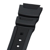 Maxbell Rubber Watch Band Strap Watch Band 18mm Width for W-735H F-108WH Sgw-400H Black Argent