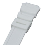 Maxbell Rubber Watch Band Strap Watch Band 18mm Width for W-735H F-108WH Sgw-400H White Argent