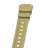 Maxbell Rubber Watch Band Strap Watch Band 18mm Width for W-735H F-108WH Sgw-400H Yellow Argent