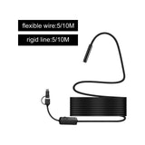 Maxbell USB Endoscope 5.5mm Snake Inspection Camera Borescope for Phones with OTG 5m Soft Cable