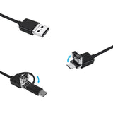 Maxbell USB Endoscope 5.5mm Snake Inspection Camera Borescope for Phones with OTG 5m Hard Cable