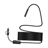 Maxbell USB Endoscope 5.5mm Snake Inspection Camera Borescope for Phones with OTG 5m Hard Cable