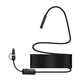 Maxbell USB Endoscope 5.5mm Snake Inspection Camera Borescope for Phones with OTG 5m Hard Cable