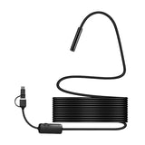 Maxbell USB Endoscope 5.5mm Snake Inspection Camera Borescope for Phones with OTG 5m Hard Cable