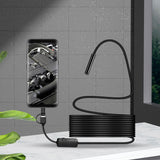 Maxbell USB Endoscope 5.5mm Snake Inspection Camera Borescope for Phones with OTG 5m Hard Cable