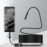 Maxbell USB Endoscope 5.5mm Snake Inspection Camera Borescope for Phones with OTG 5m Hard Cable