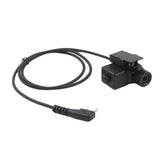 Maxbell U94 PTT Headset Adapter Walkie Replacement with Clip for 888S