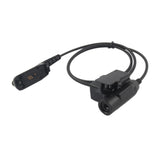 Maxbell U94 PTT Headset Adapter Cable for APX DP Dgp Xir XPR Series APX-6000XE