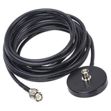 Maxbell 5 Meters RG58 BNC Extension Cable Magnetic Mount Base Connector Durable
