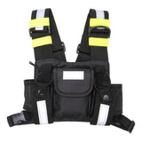 Maxbell Shoulder Holster Chest Harness Holder Vest Rig Walkie Talkie Case Durable