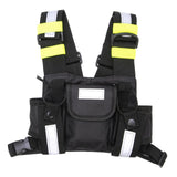 Maxbell Shoulder Holster Chest Harness Holder Vest Rig Walkie Talkie Case Durable