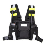 Maxbell Shoulder Holster Chest Harness Holder Vest Rig Walkie Talkie Case Durable